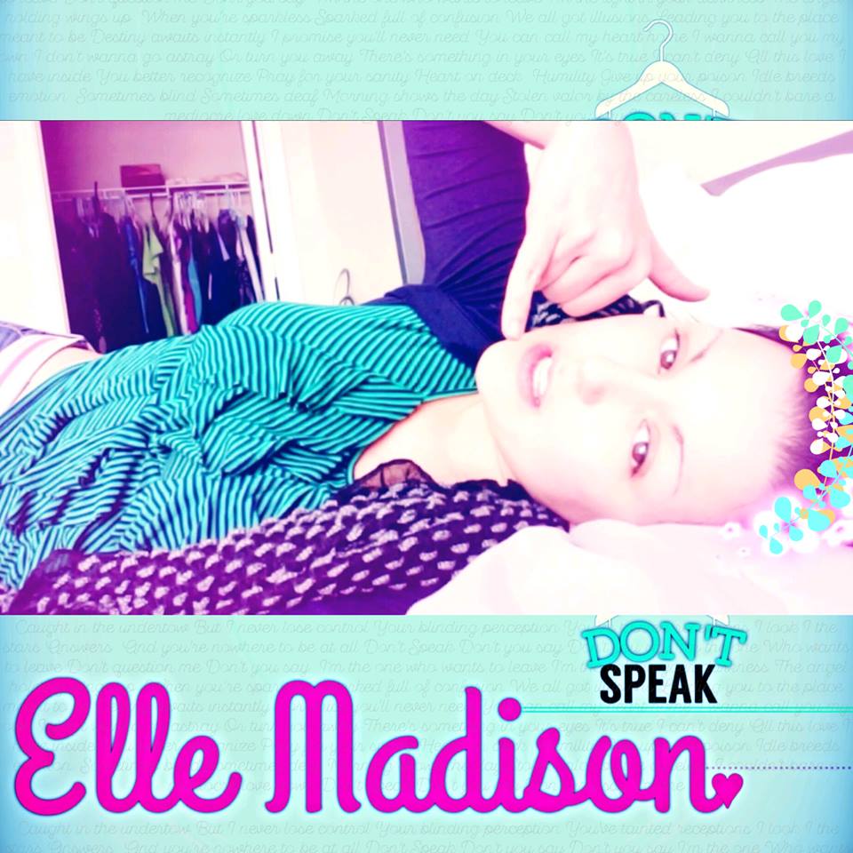 Elle Madison - Don’t Speak
“Don’t Speak” Single Album Cover
Keywords: Ellie Madison;music